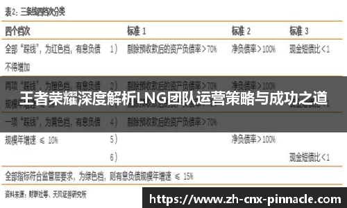 王者荣耀深度解析LNG团队运营策略与成功之道